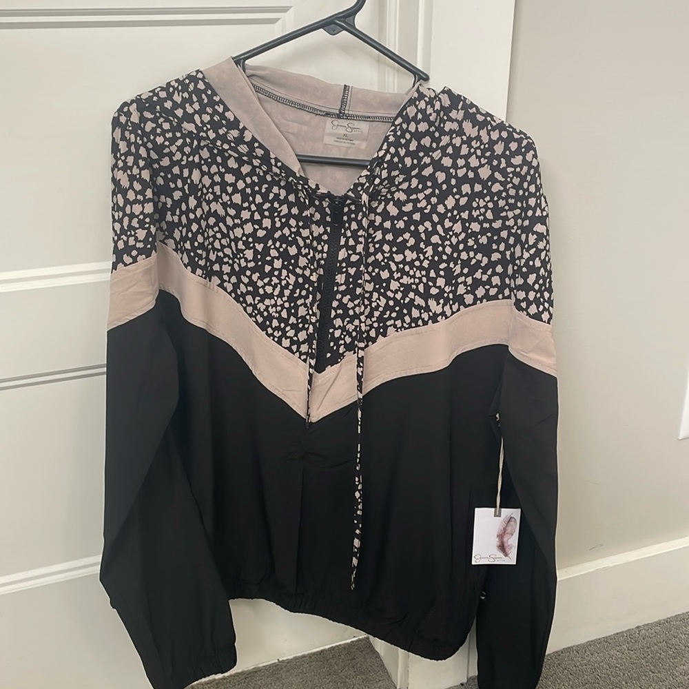 Jessica Simpson athletic jacket